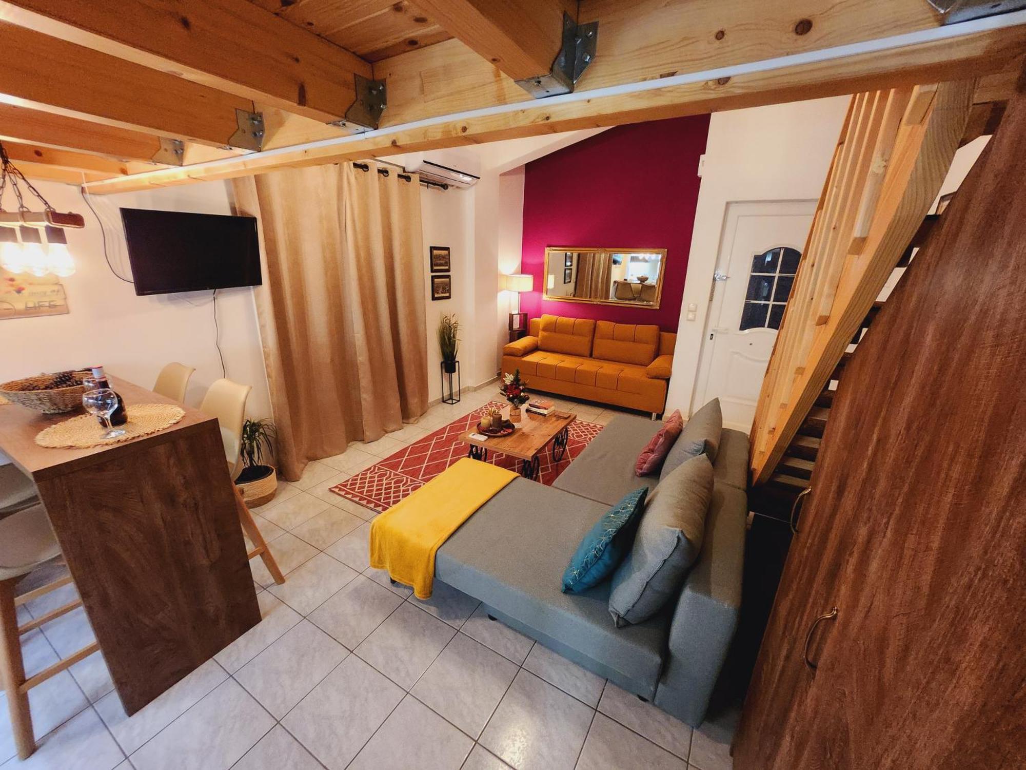 Luxury Loft Apartment Vivian Патра Экстерьер фото